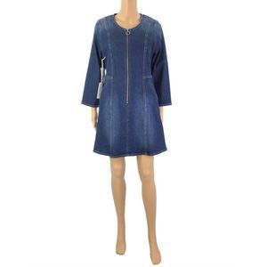 Denim Forum Dress Size 10 Blue
